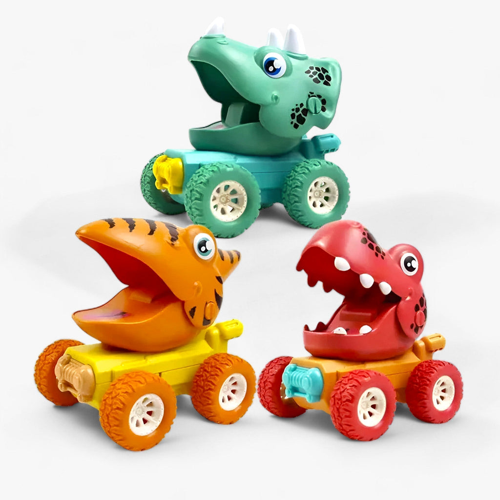 Monstertruck i Plastik – Actionfyldt Dinosaur-tema Leg