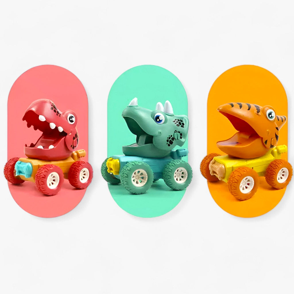 Monstertruck i Plastik – Actionfyldt Dinosaur-tema Leg