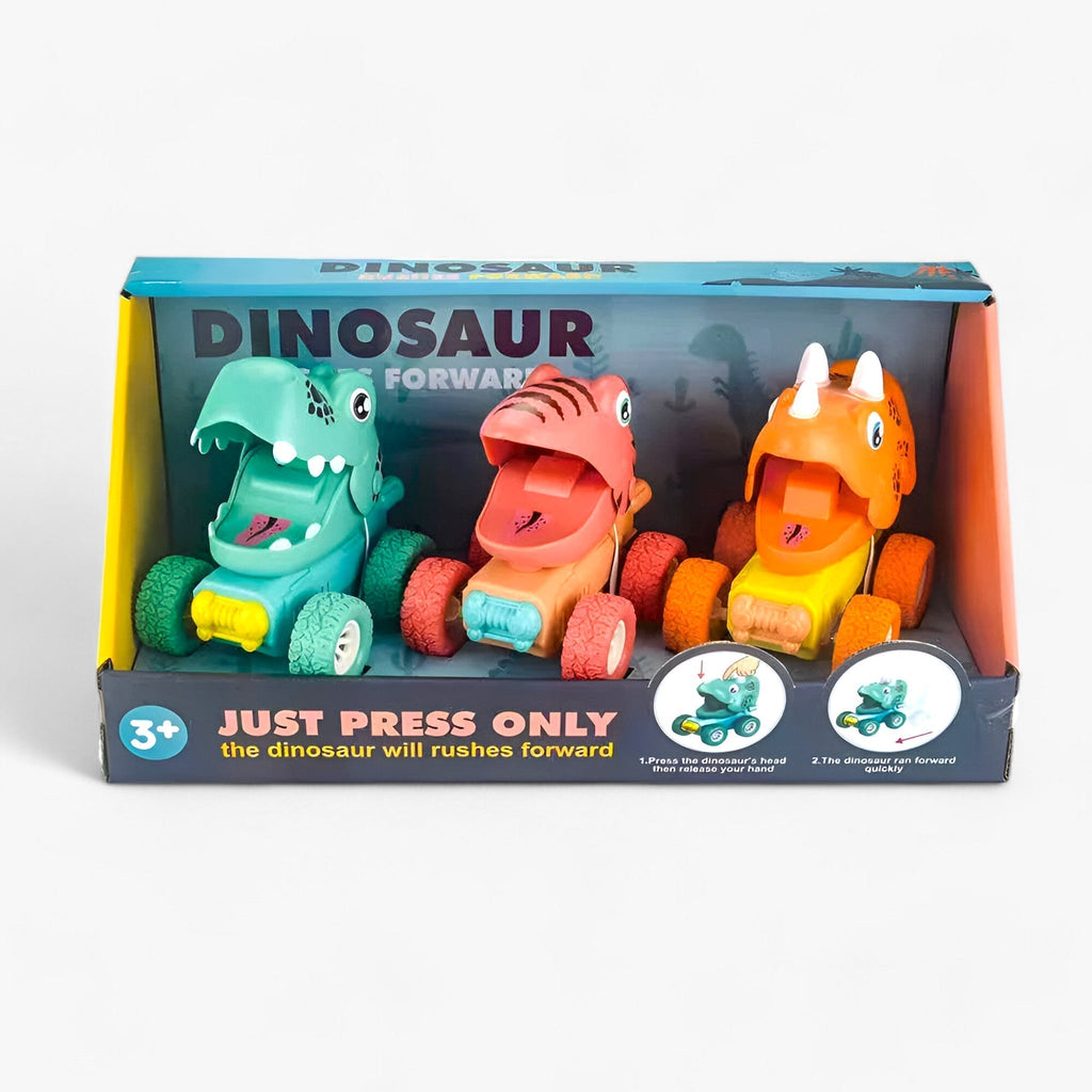 Monstertruck i Plastik – Actionfyldt Dinosaur-tema Leg