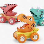Monstertruck i Plastik – Actionfyldt Dinosaur-tema Leg