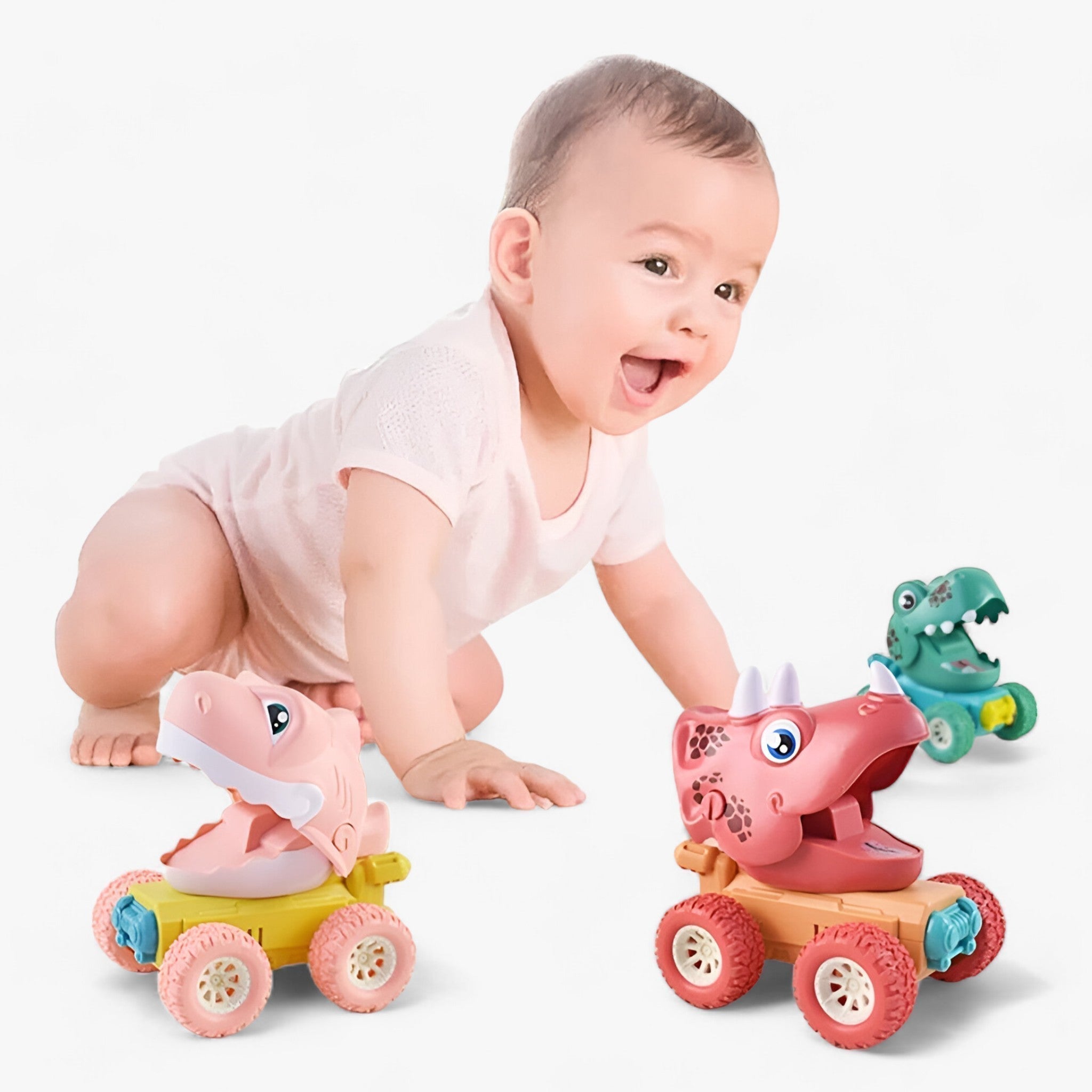 Monstertruck i Plastik – Actionfyldt Dinosaur-tema Leg